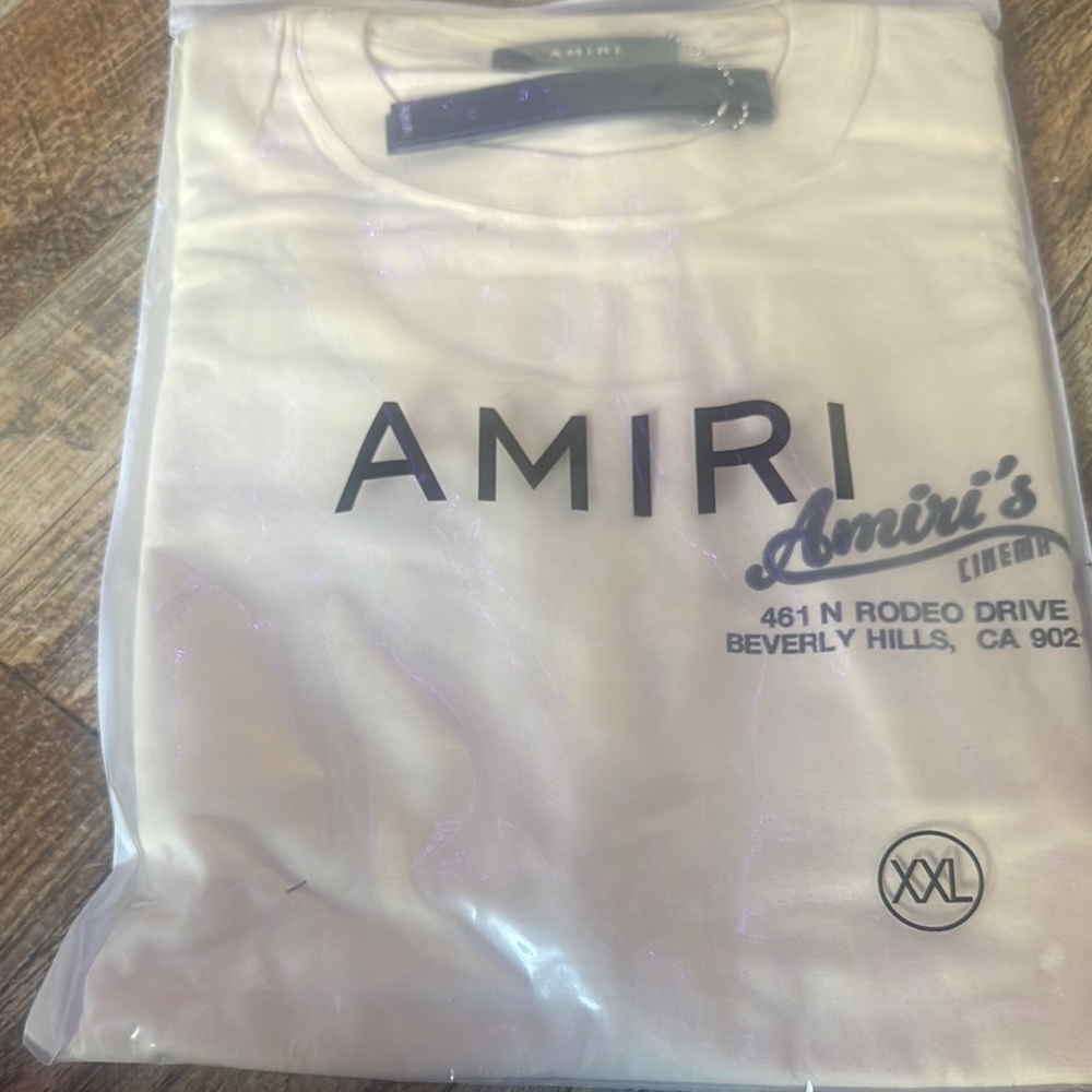 Amiri White Graphic T-Shirt